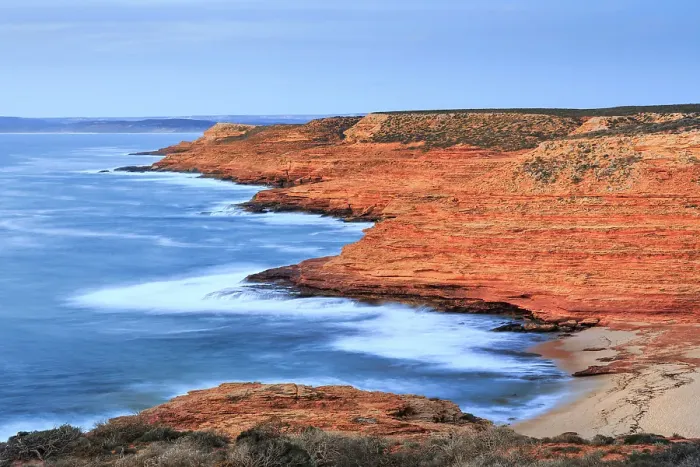 Framed Print : Coastline at Kalbarri