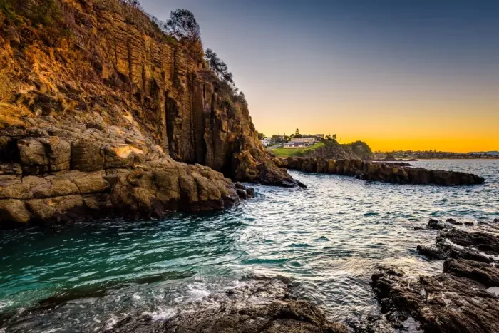 Framed Print : Coastline of Kiama, New South Wales Framed Print : Coastline of Kiama, New South Wales