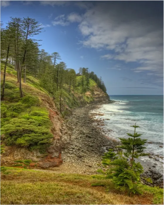 Framed Print : Coastline near Cemetery Bay Framed Print : Coastline near Cemetery Bay