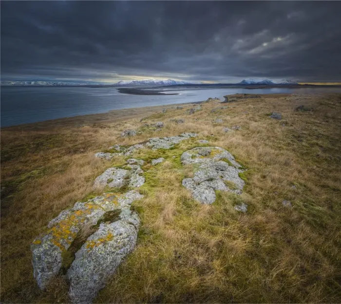 Framed Print : Coastline near Hvitserkur Framed Print : Coastline near Hvitserkur