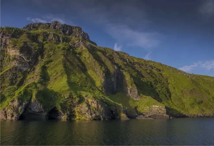 Framed Print : The coastline near Portree, Isle of Skye, Scotland, the United Kingdom