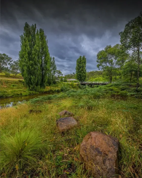 Framed Print : Cobungra creek in the Alpine mountainous region of north east Victoria, Australia