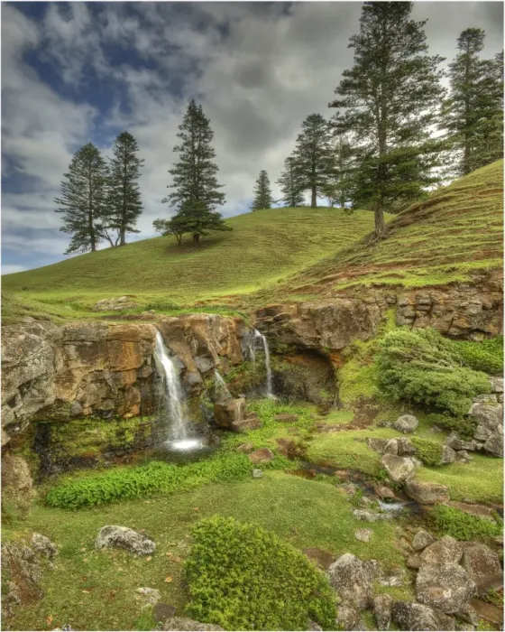 Framed Print : Cockpit Waterfall