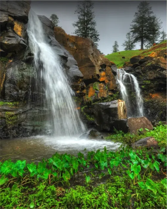Framed Print : Cockpit Waterfall