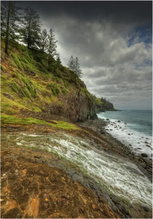 Framed Print : Cockpit Waterfall
