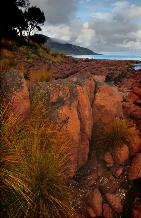 Framed Print : Coles Bay, Freycinet Pensinsular, east coastline of Tasmania