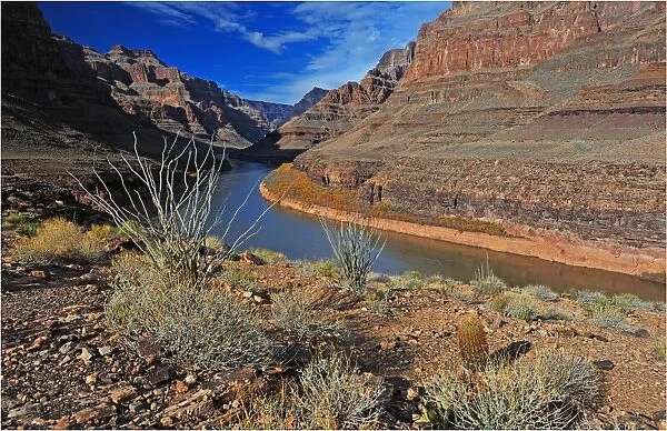The Colorado river, Arizona, United States of America
