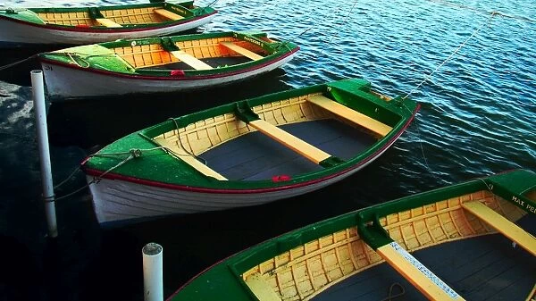 Colourful Boats