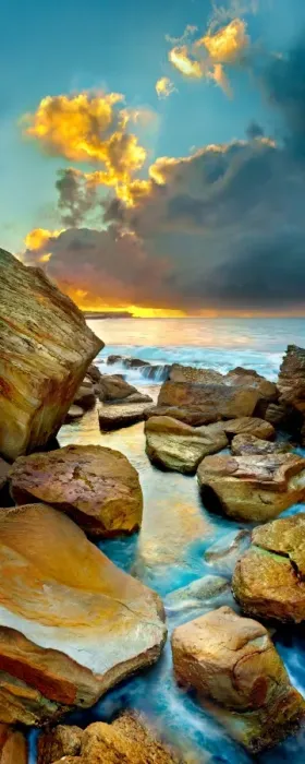 Framed Print : Coogee Beach Sunset Framed Print : Coogee Beach Sunset