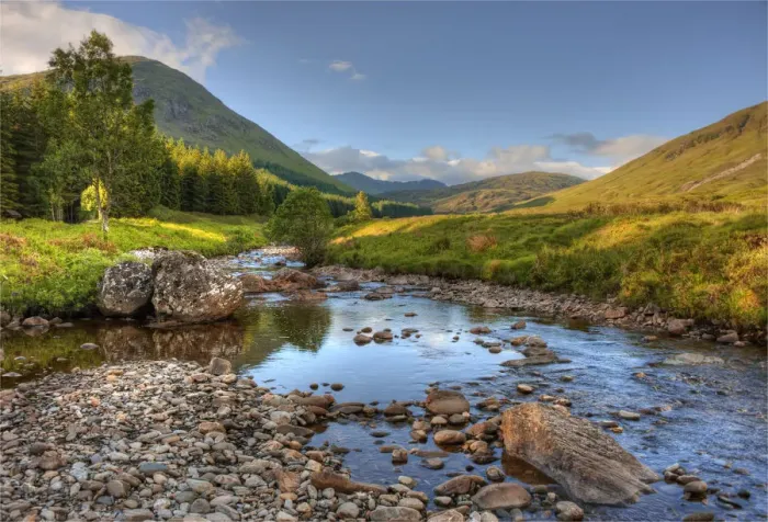 Framed Print : Countryside near Tummel bridge Framed Print : Countryside near Tummel bridge