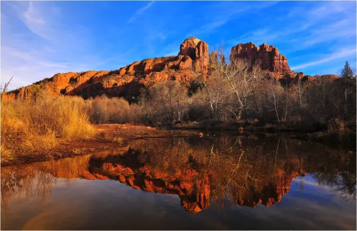 Framed Print : Courthouse rock, Sedona, Arizona, United States of America Framed Print : Courthouse rock, Sedona, Arizona, United States of America