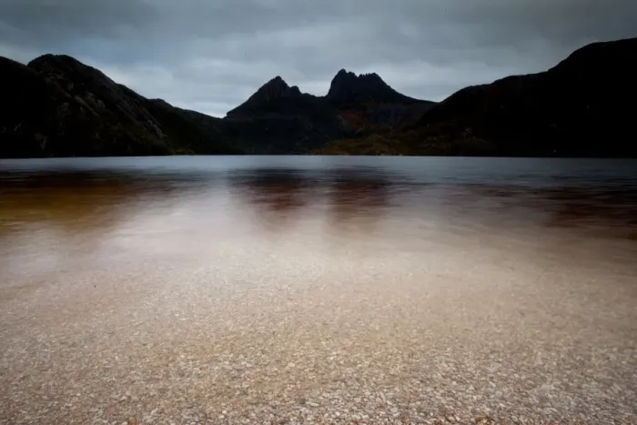 Framed Print : Cradle Mountain and Dove Lake. Tasmania