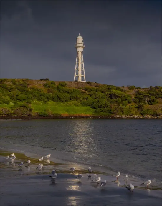 Framed Print : Currie Harbour and the Lighthouse, King Island, Bass Straight, Tasmania Framed Print : Currie Harbour and the Lighthouse, King Island, Bass Straight, Tasmania