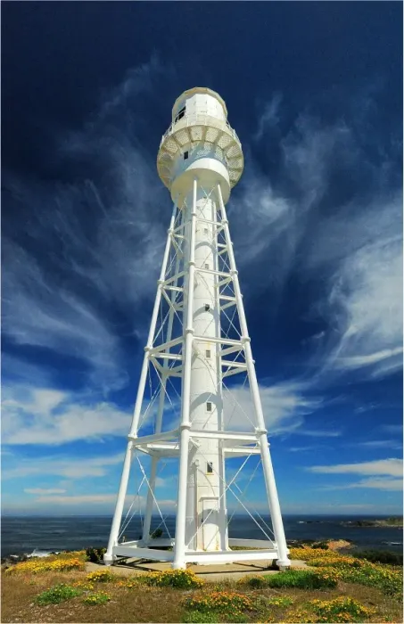 Framed Print : Currie lighthouse, King Island, Bass Strait, Tasmania, Australia