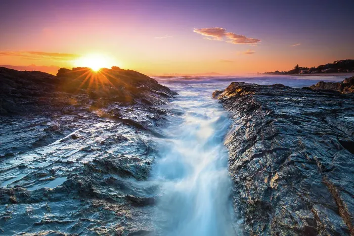 Framed Print : Currumbin Sunrise Framed Print : Currumbin Sunrise