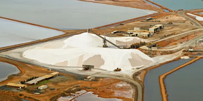 Framed Print : Dampier Salt Port Hedland