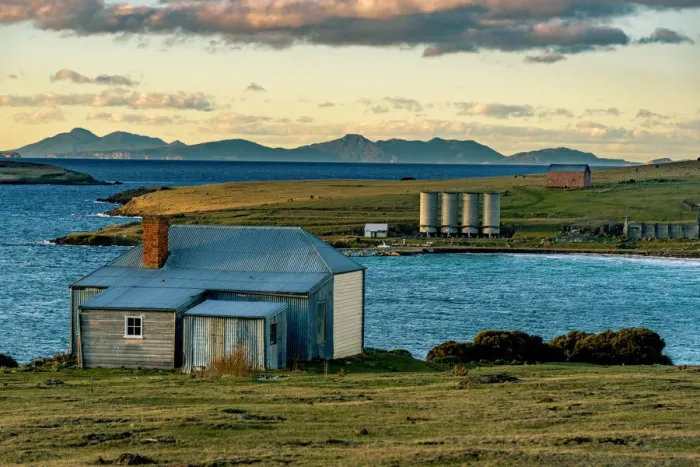 Framed Print : Darlington at Maria Island, Tasmania