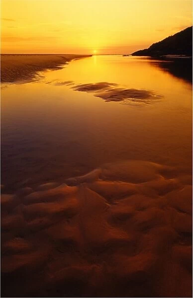 Dawn light, central New South Wales coastline, Australia