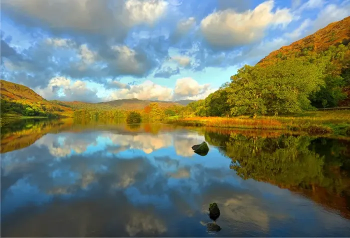 Framed Print : Dawn light on Rydal water, the Lakes District, Cumbria, England, United Kingdom Framed Print : Dawn light on Rydal water, the Lakes District, Cumbria, England, United Kingdom