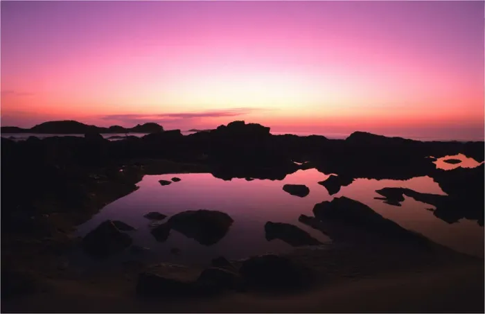 Framed Print : Dawn at Sawtell beach, New South Wales, Australia Framed Print : Dawn at Sawtell beach, New South Wales, Australia