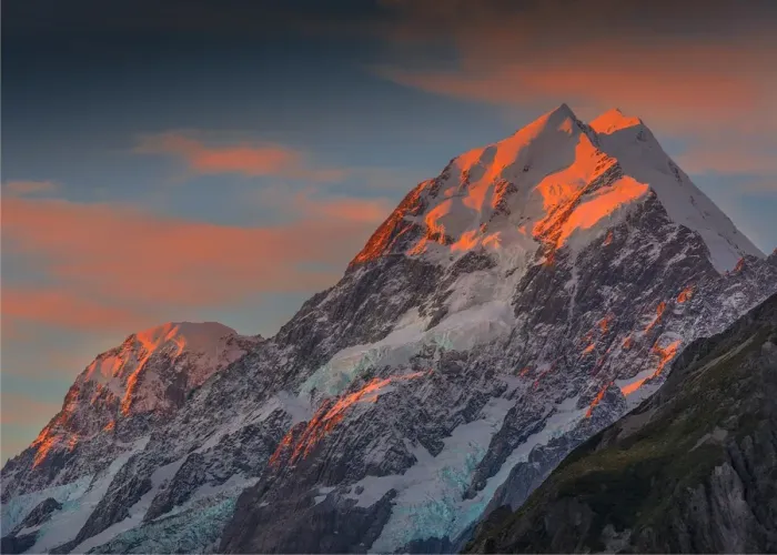 Framed Print : Dawn View to mount Cook, south Island of New Zealand Framed Print : Dawn View to mount Cook, south Island of New Zealand