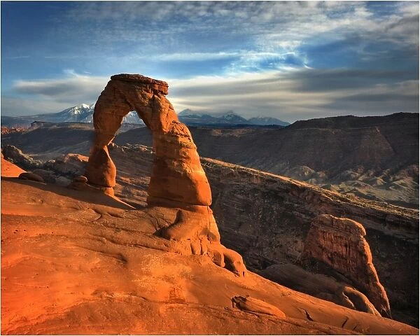 Delicate Arch, in the Arches National Park, Utah