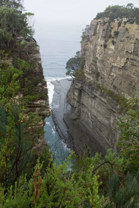 Framed Print : Devils Kitchen, Eaglehawk Neck on the Tasman Peninsula
