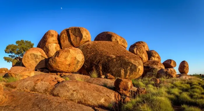 Framed Print : Devils Marbles Framed Print : Devils Marbles