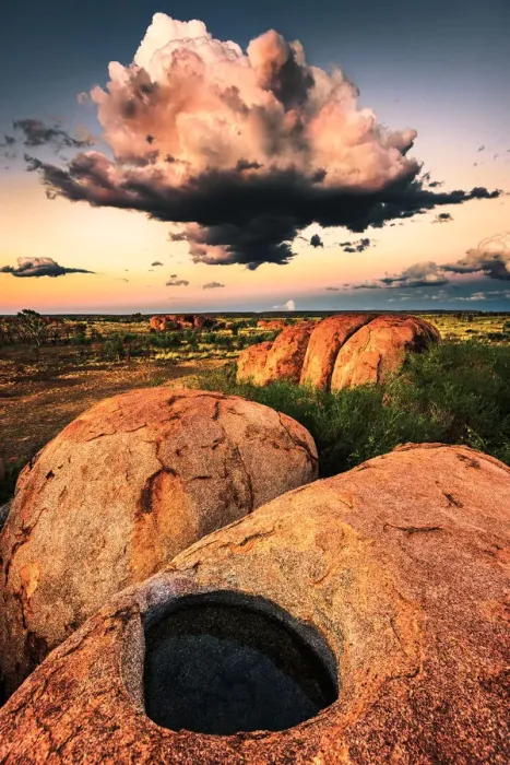 Framed Print : Devils Marbles Framed Print : Devils Marbles