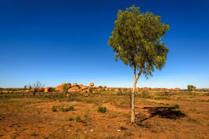 Framed Print : Devils Marbles, Northern Territory