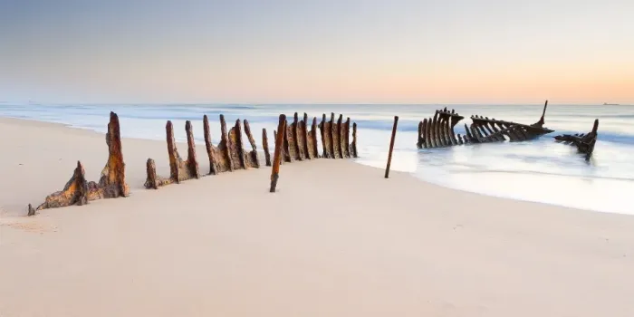Framed Print : Dicky Beach