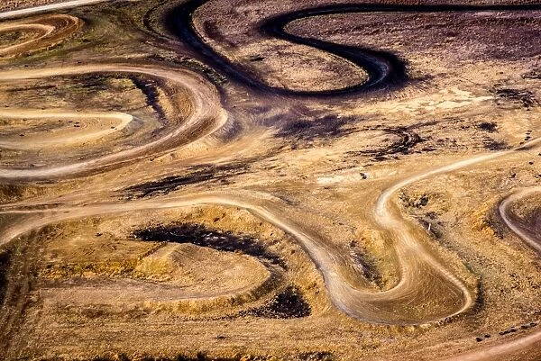 Dirt tracks for motocross racing