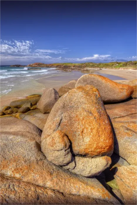 Framed Print : Disappointment Bay on the northern end of King Island, bass Strait, Tasmania Framed Print : Disappointment Bay on the northern end of King Island, bass Strait, Tasmania