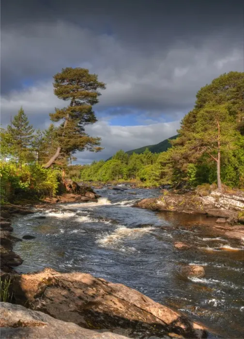 Framed Print : Dochart River Killin Framed Print : Dochart River Killin