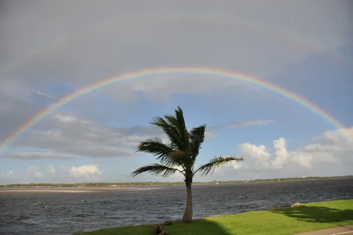 Framed Print : Double rainbow Framed Print : Double rainbow