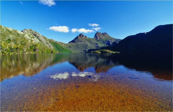 Framed Print : Dove lake, Cradle Mountain National Park, central Tasmanian highlands Framed Print : Dove lake, Cradle Mountain National Park, central Tasmanian highlands