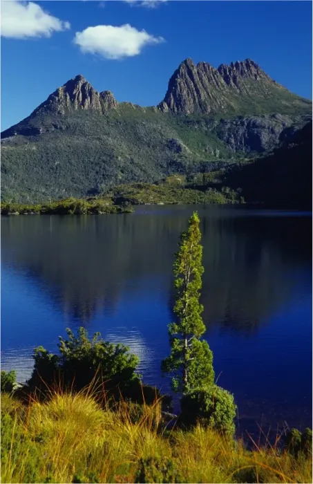 Framed Print : Dove lake, Cradle Mountain National Park, central Tasmanian highlands Framed Print : Dove lake, Cradle Mountain National Park, central Tasmanian highlands