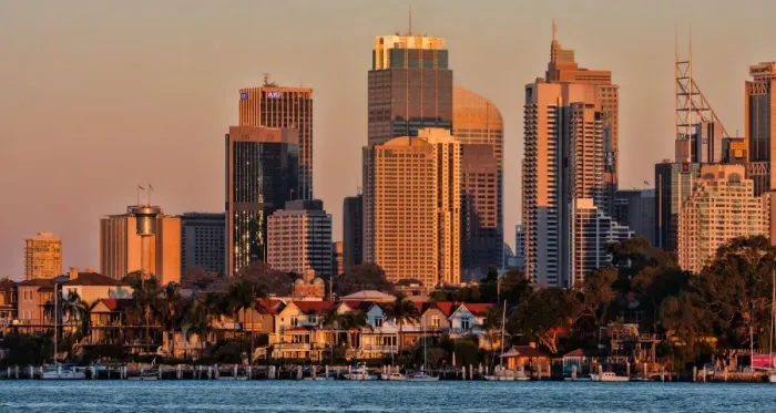 Framed Print : Downtown Sydney Framed Print : Downtown Sydney