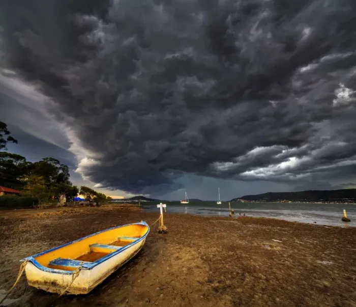 Framed Print : Dramatic storm aproaching Framed Print : Dramatic storm aproaching
