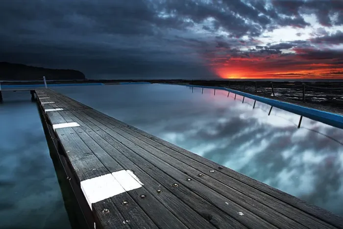 Framed Print : Dramatic Sunrise, Sydney Northern Beaches Framed Print : Dramatic Sunrise, Sydney Northern Beaches