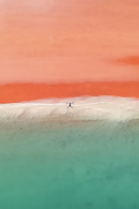 Framed Print : Drone image directly above a drone hovering over Simpson Beach, Broome, Western Australia, Australia Framed Print : Drone image directly above a drone hovering over Simpson Beach, Broome, Western Australia, Australia