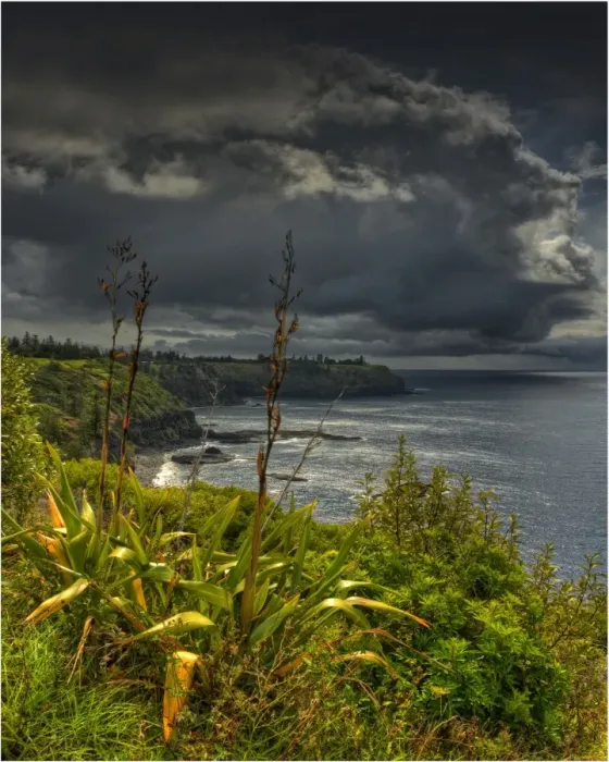 Framed Print : Duncombe Bay Storm cloud Framed Print : Duncombe Bay Storm cloud