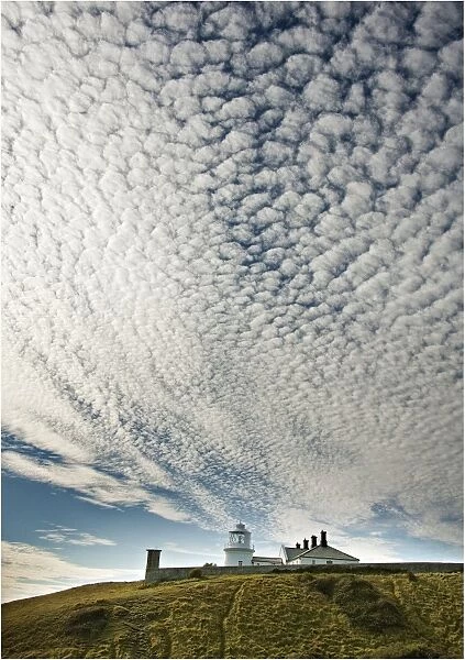 Durlston Lighthouse, jurassic coastline, Dorset, England