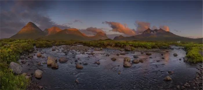 Framed Print : Dusk near Sligachan Framed Print : Dusk near Sligachan