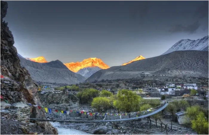 Framed Print : Dzarkot, Mustang, Annapurna region, Himalayas, Nepal Framed Print : Dzarkot, Mustang, Annapurna region, Himalayas, Nepal
