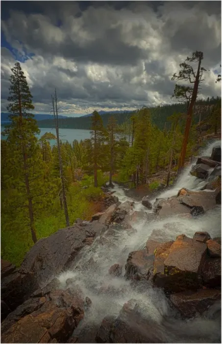 Framed Print : Eagle falls, Lake Tahoe, California Framed Print : Eagle falls, Lake Tahoe, California
