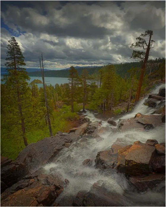 Framed Print : Eagle falls, Lake Tahoe, California Framed Print : Eagle falls, Lake Tahoe, California