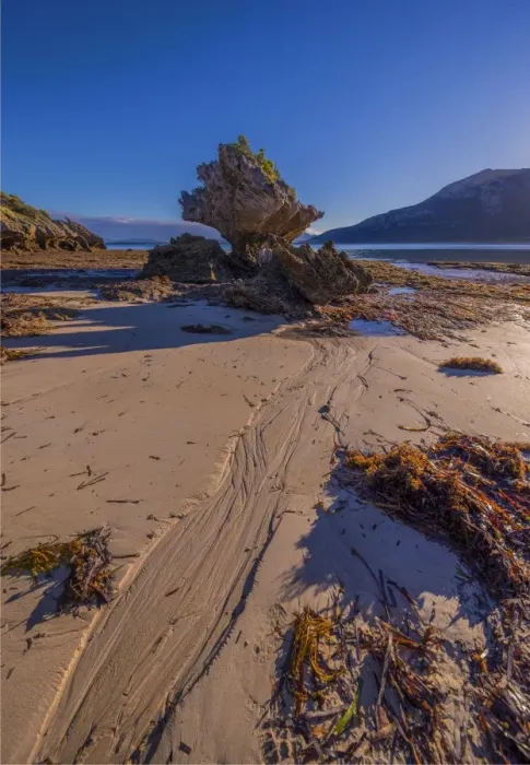 Framed Print : Early morning just after dawn at Fotheringate beach, Flinders Island, Bass Strait, Tasmania, Australia Framed Print : Early morning just after dawn at Fotheringate beach, Flinders Island, Bass Strait, Tasmania, Australia