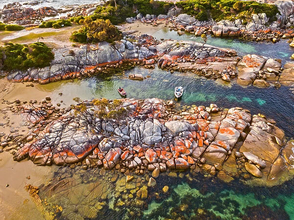 Eastern Coastline of Tasmania Australia
