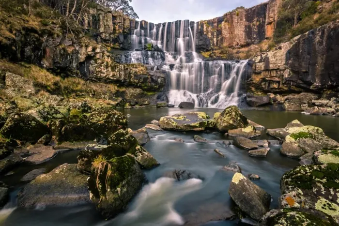 Framed Print : Ebor Falls in New South Wales Framed Print : Ebor Falls in New South Wales